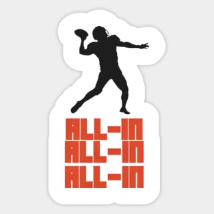 Nfl Football The Dallas Cowboys All In All In All - hopeeeentoday #20 Sticker